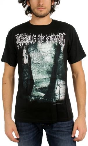 Cradle Of Filth - Mens Dusk Is Unveiled T-Shirt In Black, Size: Large, Color: Black