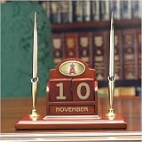 Los Angeles Angels of Anaheim Wooden Calander Desk Set