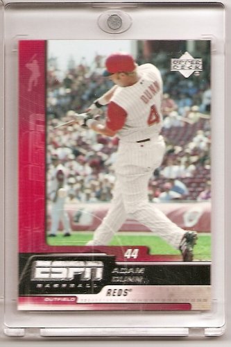 2005 Upper Deck ESPN #26 Adam Dunn Cincinnati Reds Baseball Card - Mint Condition- Shipped In Protective Screwdown Case!