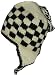 Wool Chullo Fleece Lined Ski Hat Toque with Ear Flaps Winter Knit Beanie Mountaineering Skull Cap