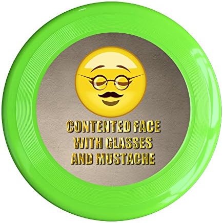 SAXON13 Cool Emoij Glasses 150g KellyGreen Toys Flying Disc