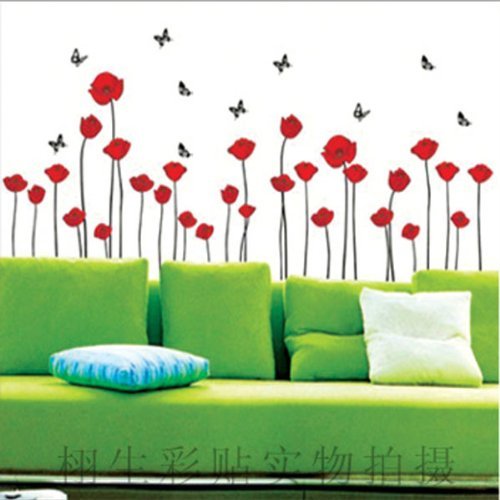 DIY Flower Wall Sticker Decals LW933