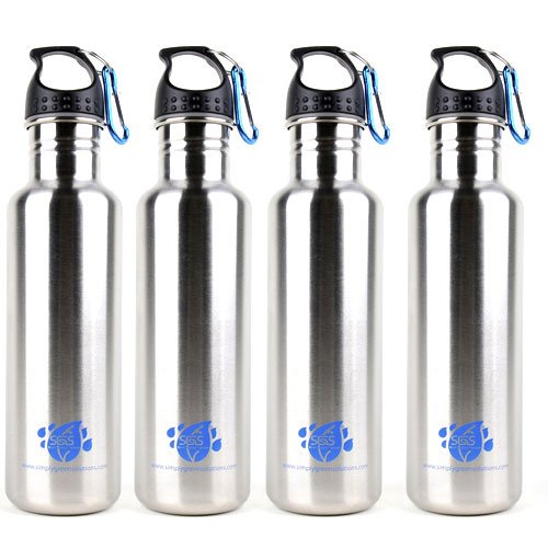 25oz. Stainless Steel Water Bottle Canteen - 