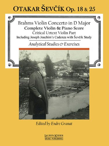 Brahms Concerto In D Major With Analytical Exercises Violin/Piano Reduction