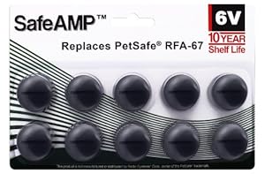 PetSafe Compatible RFA-67 Replacement Batteries, Pack of 10