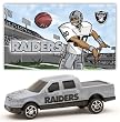 Oakland Raiders 2007 Upper Deck Collectibles NFL Ford F-150 Pickup Truck with Sticker