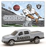 Oakland Raiders 2007 Upper Deck Collectibles NFL Ford F-150 Pickup Truck with Sticker