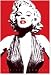 �ݥ����� �ޥ�������� MARILYN MONROE Red