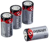 Eveready Silver Batterie D Mono 4er Pack