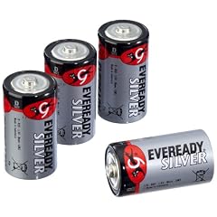 Eveready Silver Batterie D Mono 4er Pack
