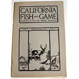 California Fish and Game January 1923, Vol. 9, Number 1 (Conservation of Wildlife Through Education)