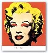 Marilyn, 1967 (on red ground) by Andy Warhol 25.625"x25.625" Art Print Poster