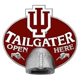 Indiana University IU Hoosiers Logo Bottle Opener Trailer Hitch Cover Plug