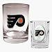 Philadelphia Flyers Rocks Glass and Shot Glass Set