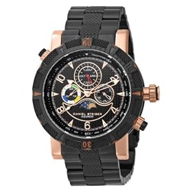 Daniel Steiger Mens 7058-M Swiss Quartz  Multi-Function Rose 
