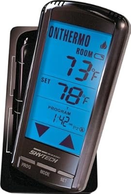 Skytech 5301P-AC Fireplace Remote Touch Screen Programmable Thermostat