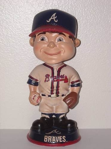 Atlanta Braves MLB Vintage Retro Bobble Head