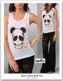 【Sauce】【ソース】Panda Skull Teeパンダ×スカルタンクトップ【予約商品s】
