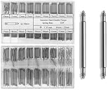 Watch Band Strap connecting Spring Bars Pins Stainless Steel Assortment by Size 1.35mm Thick