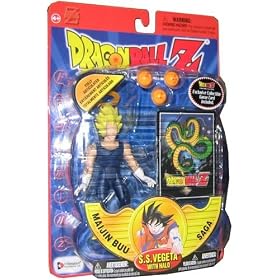 S.s. Vegeta with Halo Dragonball Z Action Figure - Series 10 Toy