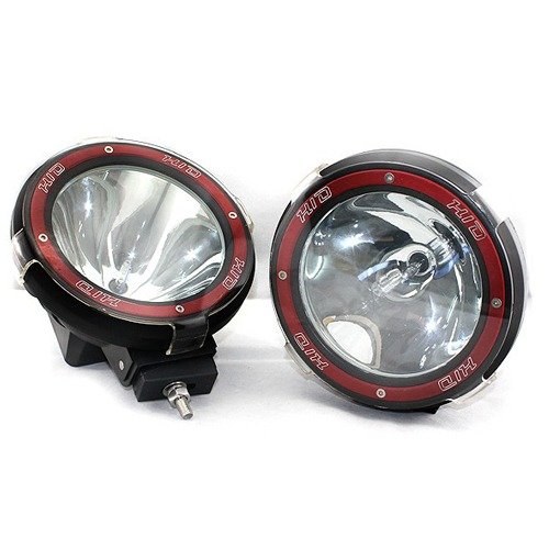 2 x 35W 9-36V 5000K 9" HID Xenon Driving Lights Car Truck Off Road 4WD 4X4 SUV Jeep SUV