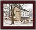 Winter Reverence Country Art Print Picture Framed 16x12