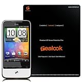 REALOOK HTC Legend A6363 Crystal Clear Premium LCD Screen Protector 2 Pack