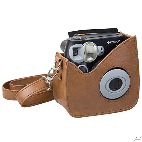 Polaroid Snap & Clip Camera Case For The Polaroid PIC-300 Instant Camera (Brown)