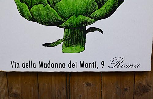 Italian Artichoke - Medium: 30x36" - Italian Culinary Inspired - Salvaged Wood Wall Decor - Handmade in Sonoma Valley, CA - Perfect for Home or Office - Rue Sonoma Original Design