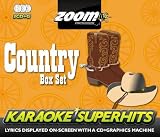 Zoom Karaoke CD+G - Country Superhits - Triple CD+G Karaoke Pack