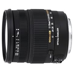 Sigma 17-70mm F2,8-4,0 DC Makro OS HSM Objektiv (72mm Filtergewinde) f�r Nikon