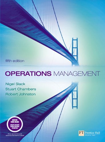 Operations Management (5th Edition)