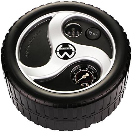 Alfa Dc (12v Car) Portable Air Compressor Tire Inflator .Supporting a Variety of Adapters 4-6 Minutes to Quickly Complete Automotive Tire Inflator