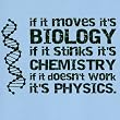 Biology, Chemistry, Physics Novelty T Shirt