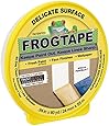 FrogTape 280220 Delicate Surface Painting Tape, Yellow, 0.94-Inch x 60-Yard Roll