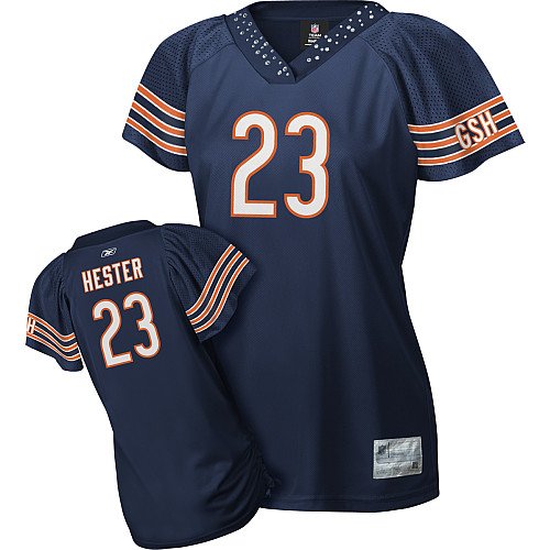 Reebok Chicago Bears Devin Hester Women's Field Flirt Fashion Jersey Large