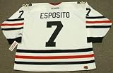 PHIL ESPOSITO Chicago Blackhawks 1960's CCM Throwback Home NHL Hockey Jersey, MEDIUM