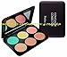PROLUX 6 COLOR CREAM CONTOUR CONCEALER CORRECTOR PALETTE