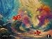 The Little Mermaid 'Dreaming' Giclee on Canvas 18