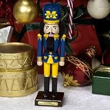 Michigan Wolverines Memory Company 14-inch Nutcracker NCAA College Athletics Fan Shop Sports Team Merchandise