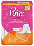 Poise Liner, Long, Very Light absorbency, Case of Six-44 count (264 Liners)