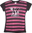 Gremlins Gizmo "Rebel" Juniors Striped T-Shirt