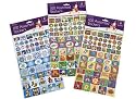 Assorted Christmas Stickers 100/Pk (251656)