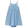 Infant Girls' Circo® Heart Printed Shirred Dress - Aqua