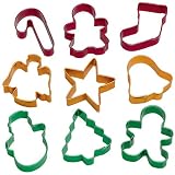 Wilton Holiday Cookie Cutter Set of 9