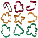 Wilton Holiday Cookie Cutters, Set of 9
