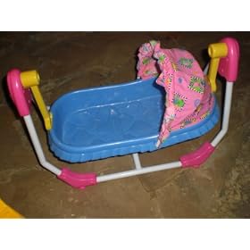 Fisher Price Baby Doll Cradle/swing Toy