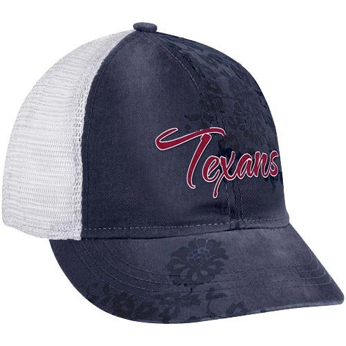 Reebok Houston Texans Ladies Navy Blue Lady Charlie Adjustable Hat