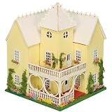 Dollhouse Miniature 1/144" Scale Victorian Mansion KitIMAGE