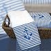 Armani International, Nautical Collection, Luxury European Towels, 2-pc, a yachtsman line, chic & fabulous!